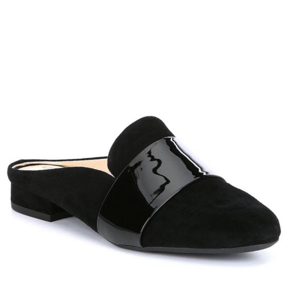 Alex Marie suede slide on mules